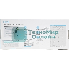 Клавиатура проводная A4Tech Fstyler FK25, USB, белый/серый