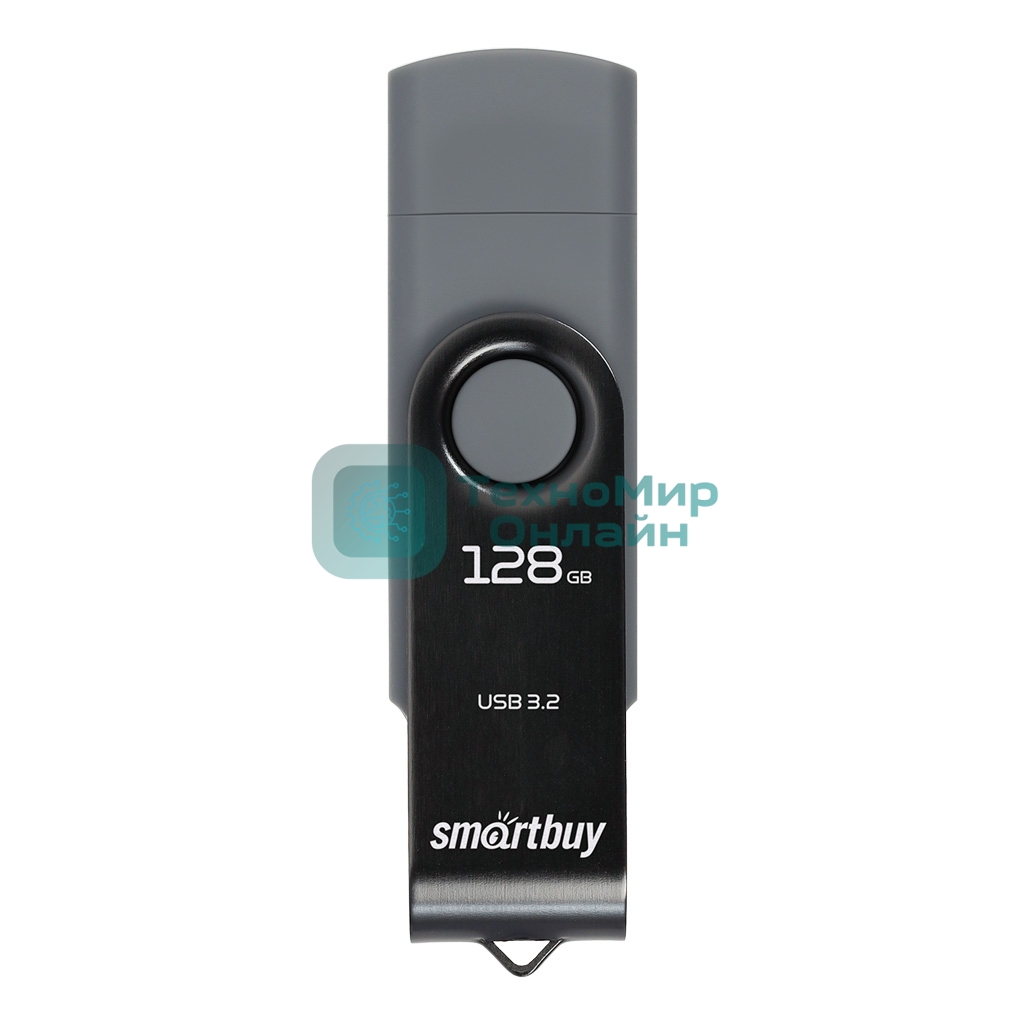 Флешка USB Smartbuy Twist Dual (SB128Gb3DUOTWK), 128Gb, USB 3.0/3.1, Twist Dual