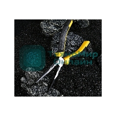 Удлиненные плоскогубцы Deli DL0102 200 мм, двухкомпонентная прорезиненная рукоять