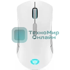 Мышь беспроводная/проводная Lenovo Legion M600 белый, 16000 dpi, радиоканал, Bluetooth, USB, кнопки - 9