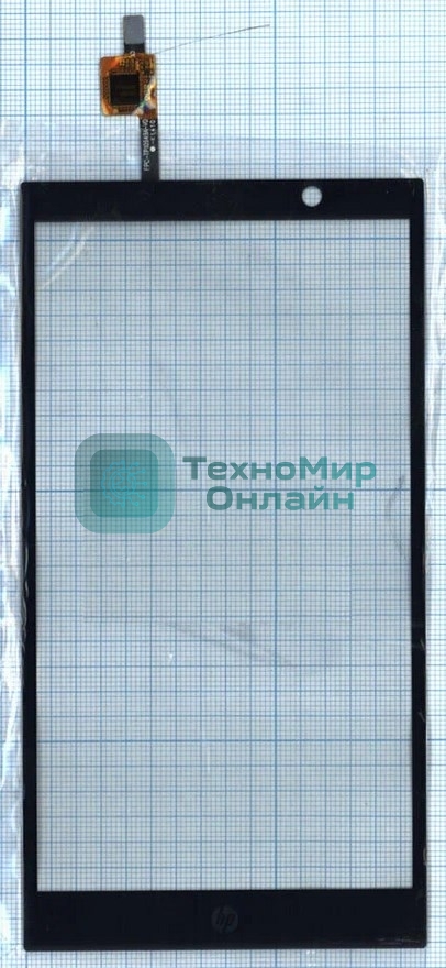 Сенсорное стекло (тачскрин) для HP Slate 6 VoiceTab, черное