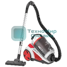 Пылесос Viconte VC-397 белый/красный, 600/3000 Вт, уборка сухая, пылесборник контейнер 2.2 л