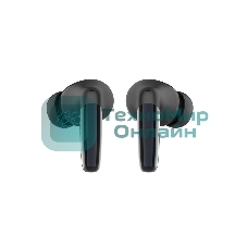 Наушники TWS Tecno Buds 4 черный, внутриканальные, Bluetooth, до 6 ч