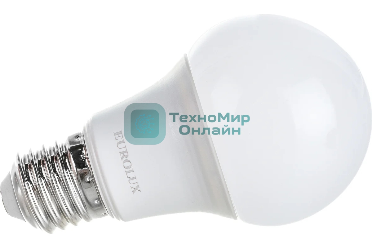 Лампа светодиодная EUROLUX LL-E-A60-13W-230-4K-E27 груша