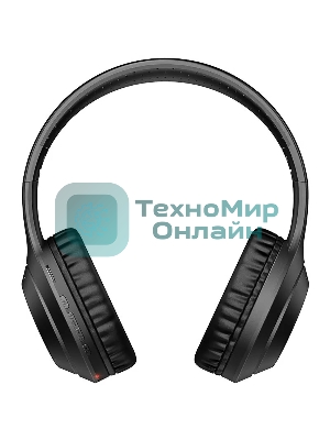 Беспроводные/проводные наушники Hoco W30 FUN MOVE черный, накладные, Bluetooth + проводной, до 8 ч.