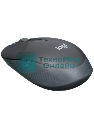 Мышь беспроводная Logitech M190 черный, 1000 dpi, радиоканал, USB, кнопки - 3