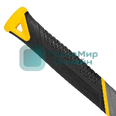 Молоток слесарный Denzel 600 г, кованый, фибергласовая рукоятка c TPR покрытием