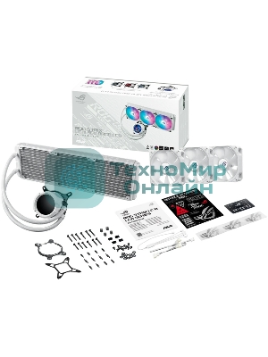 Система жидкостного охлаждения ASUS ROG STRIX LC III 360 ARGb LCD WHT