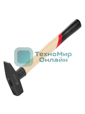 Молоток слесарный Matrix 500 г, квадратный боек, деревянная рукоятка