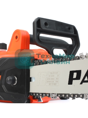 Пила цепная электрическая Patriot СS 196 1800Вт, 16'/40 см цепь 3/8' 1.3мм 57зв