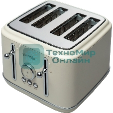 Тостер Gorenje T2300CLIN 1150Вт бежевый/серебристый