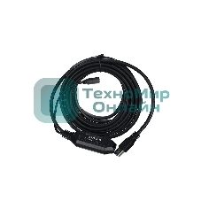 Кабель-адаптер USB3.0-repeater, удлинительный активный Am-->Af 5м VCOM