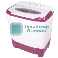 Стиральная машина EVGO WS-50PET белый/красный загр. вертикальная макс.:5 кг 1350 об/мин класс: А+