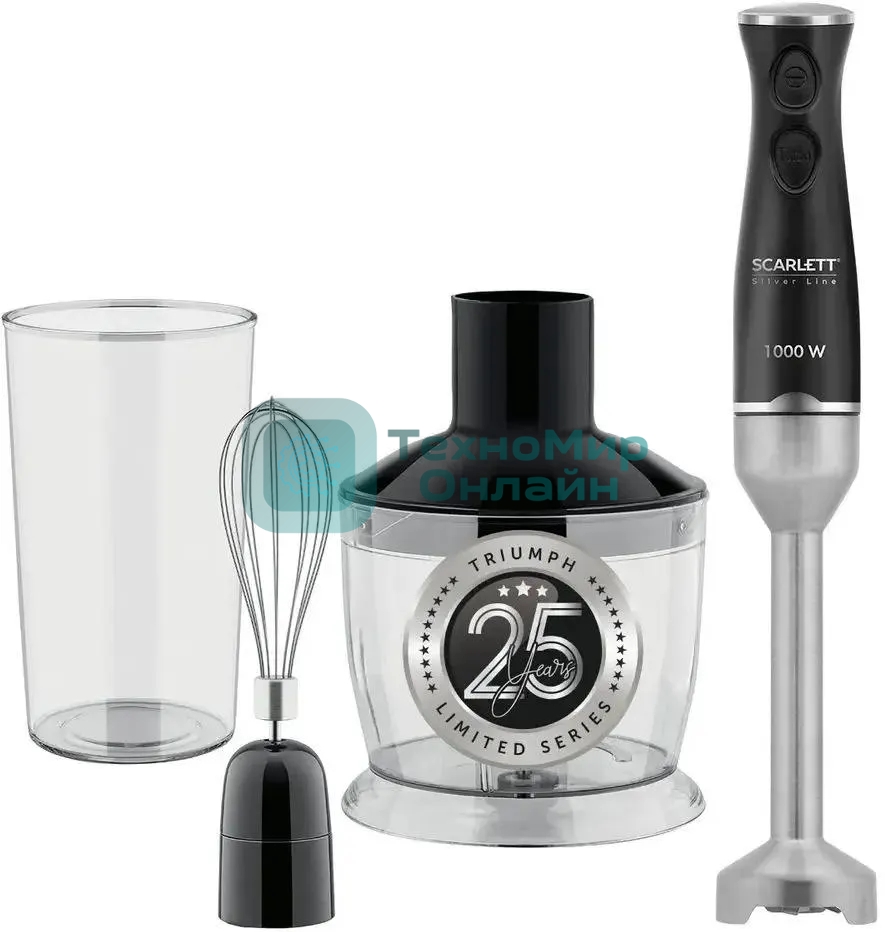 Кухонный блендер Scarlett SC-HB42F73 (Silver Line)