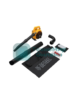 Воздуходувка-пылесос бензиновая Denzel GL-260, 26 см3, 1 л.с.