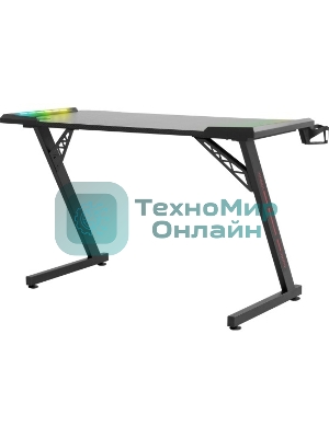 Стол игровой Defender Jupiter RGb, подвес кружки+гарн., черный_5