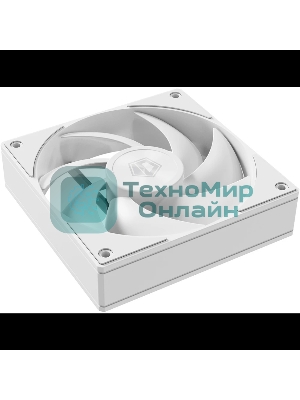 Вентилятор для корпуса ID-COOLING AF-1230-W белый, 120 мм, 2000 об/мин, 31.1 дБ, 4 pin