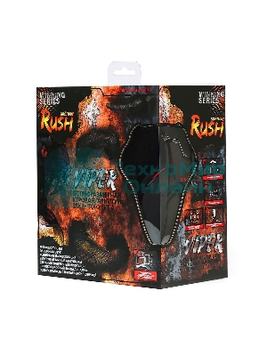 Гарнитура SmartBuy Rush Viper чёрный-красный, проводная, 3.5 мм