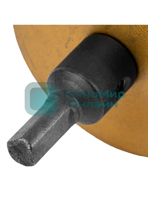 Коронка по металлу Denzel HSS, 65 мм, нитридтитановое покрытие