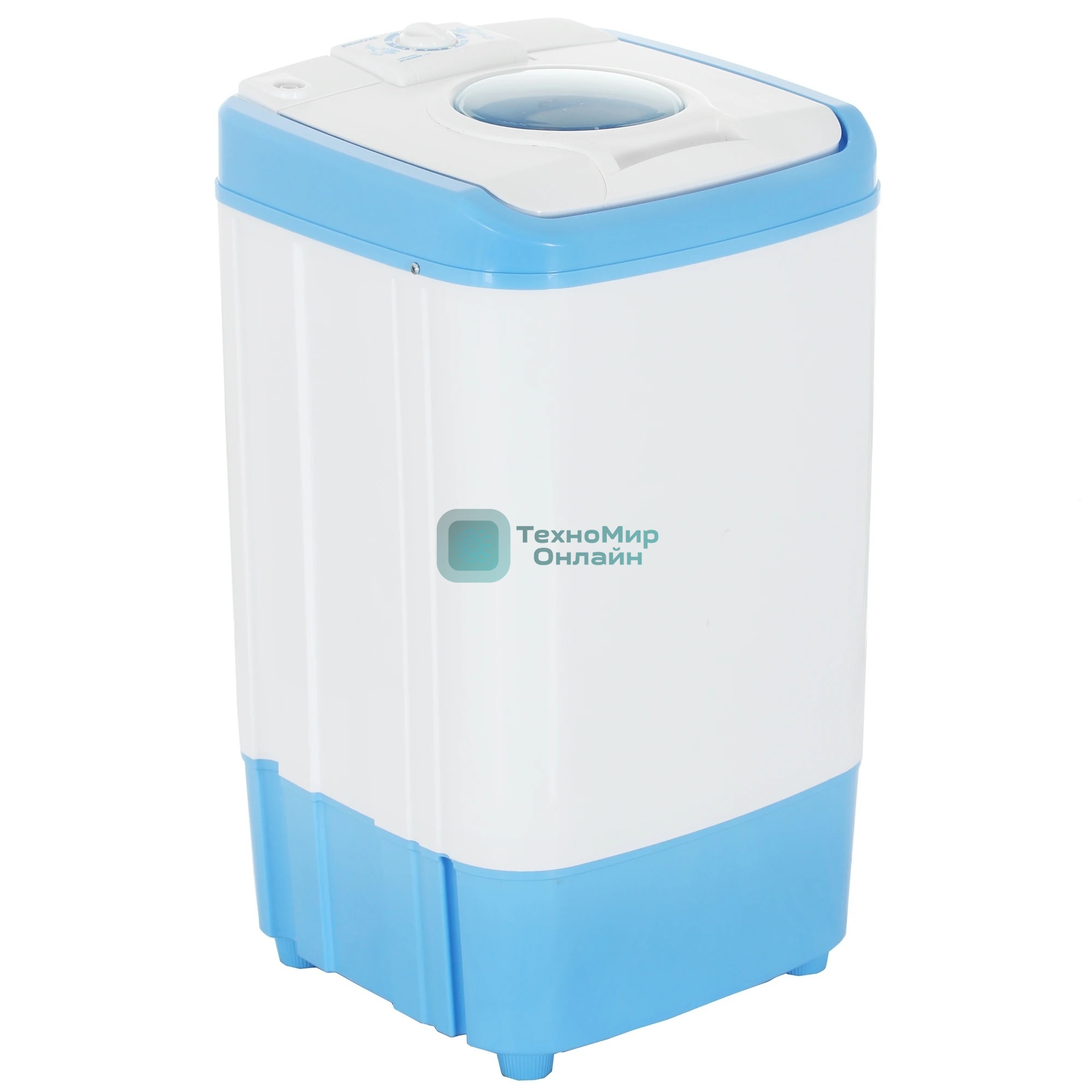 Центрифуга Renova SD-80TS1(P) белый/голубой, 8.5 кг, 1400 об/мин, программ 6, 44 x 78 x 43 см