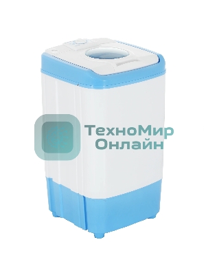 Центрифуга Renova SD-80TS1(P) белый/голубой, 8.5 кг, 1400 об/мин, программ 6, 44 x 78 x 43 см