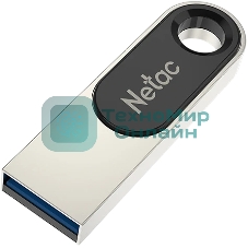 Флешка USB Netac U278 (NT03U278N-016G-32PN), 16Gb, USB 3.0, R/W 90/45, серебристый/черный