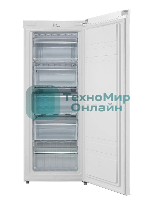 Морозильная камера Hyundai CU2005, белый, 157л, 5 ящиков