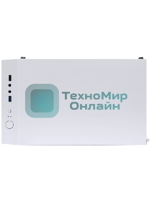 Компьютерный корпус 1STPLAYER FIREBASE X1 белый, mATX, 3x120мм LED fans