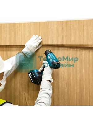 Фен технический аккумуляторный LXT 18В, 550 град, кейс MakPac,насадки (1х5А·ч)