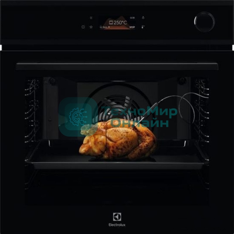 Встраиваемый духовой шкаф электрический Electrolux EOC8P39H черный