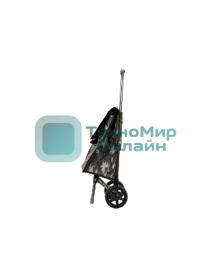 Тележка с сумкой Рыжий кот D203 ХАКИ, до 25кг