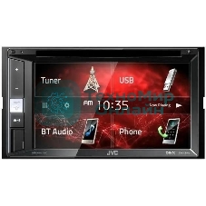Автомагнитола JVC KW-V250BTM, 2 DIN, 6.2