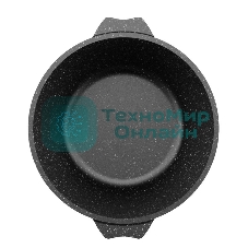 Кастрюля Гранит черный 1 л, АП 41802