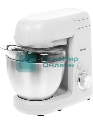 Кухонная машина Tefal Bake Partner QB520B38, серый/серебристый