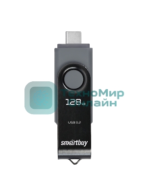 Флешка USB Smartbuy Twist Dual (SB128Gb3DUOTWK), 128Gb, USB 3.0/3.1, Twist Dual
