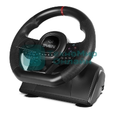 Руль SVEN GC-W650 (педали, вибро, D-pad, 21 кл, PS4/PS3/XB1/XB360/NS/PC/X-D-Input)