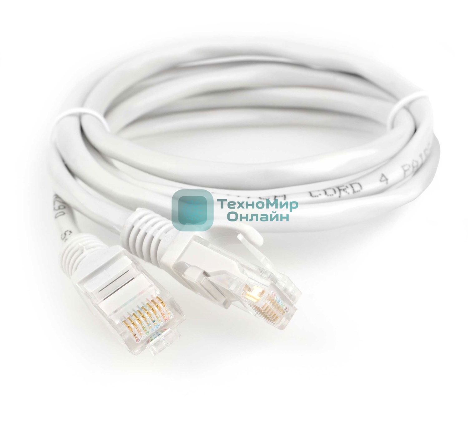 Патч-корд CCA light UTP Гарнизон PC-UTP-5e-1-B cat.5e, 1.5м, литой, многожильный серый