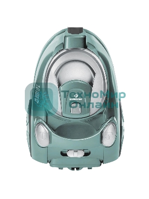 Пылесос Eurostek EVC-3007 изумрудный, 450/2600 Вт, уборка сухая, пылесборник контейнер 2.5 л