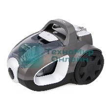 Пылесос Willmark VC-1865CY черно-серый, 380/1800 Вт, уборка сухая, пылесборник контейнер 2 л