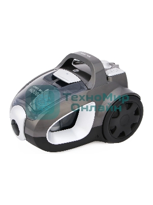 Пылесос Willmark VC-1865CY черно-серый, 380/1800 Вт, уборка сухая, пылесборник контейнер 2 л