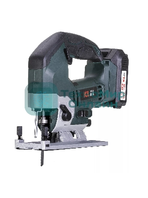 Лобзик электрический профессиональный бесщеточный KLPRO KLDT18B-20 (18В, Li-ion-2шт, 2.0А·ч, патрубок для пылесоса, полотна (дерево/металл, З/У, кейс)