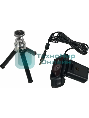 Веб-камера Logitech C922 Pro Stream 1920x1080, 30 кадр/с, USB Type-A, микрофон (2 шт, шумоподавление), автоматическая фокусировка, автоосвещение, универсальное крепление