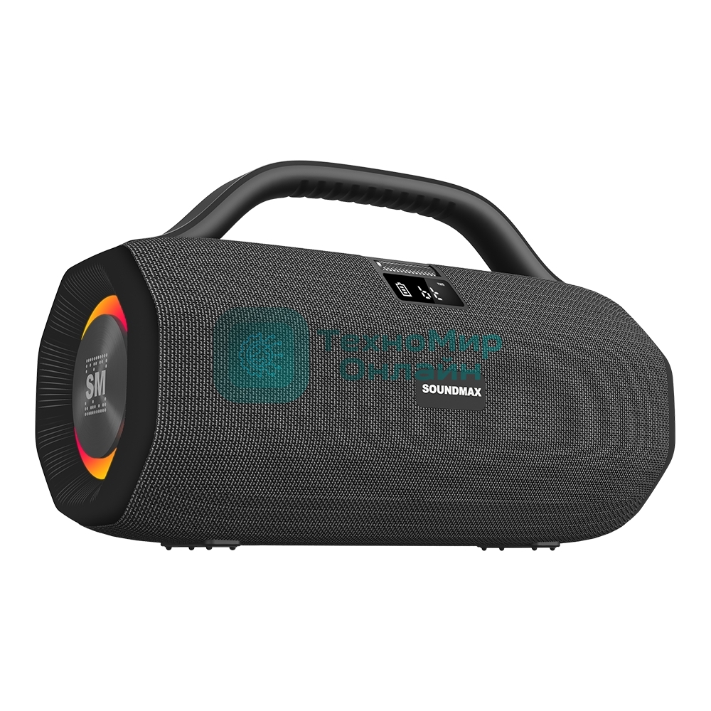 Портативная колонка SOUNDMAX SM-PS5033B серый