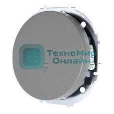 Выключатель проходной 1-кл. СП OSEN 10А IP20 механизм серый матовый LEZARD 743-7488-105