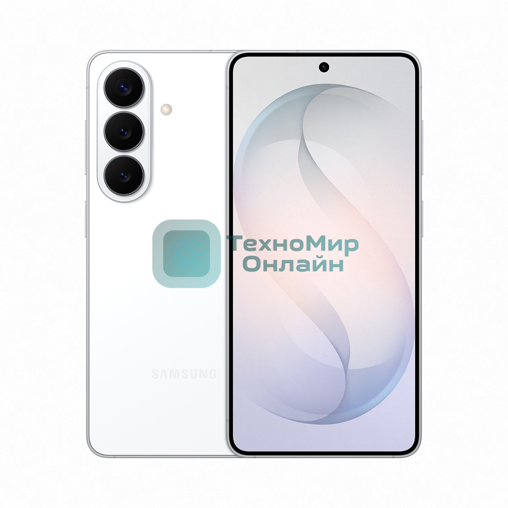 Смартфон Samsung SM-S942B Galaxy S26 256Gb 12Gb белый моноблок 3G 4G 2Sim 6.3