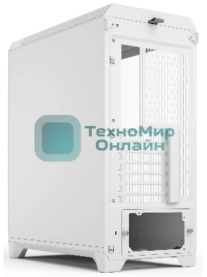Корпус Fractal Design Meshify 3 White RGB TG Clear Tint, Midi-Tower, белый, 3 x 140 мм