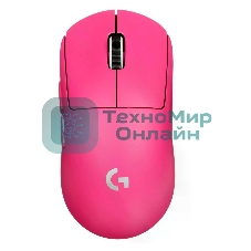 Мышь игровая беспроводная Logitech G PRO X Superlight 2 Pink (910-006801)