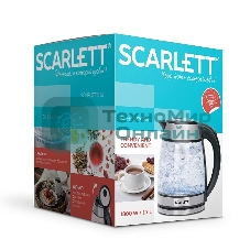 Чайник электрический Scarlett SC-EK27G54 серебристый