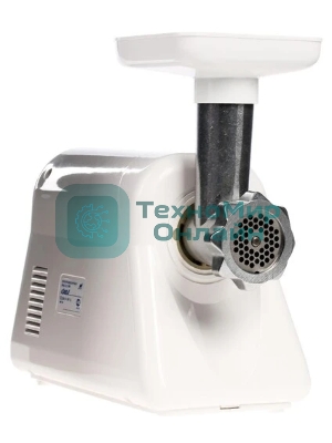 Мясорубка электрическая Ротор Дива Люкс ЭМШ 35/300-2 белый, 1500 Вт, 0.6 кг/мин, насадки - 2
