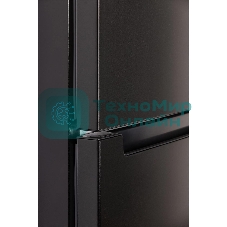 Холодильник Nordfrost NRB 122 B черный двухкамерный 205/70 л морозилка снизу, капельная система